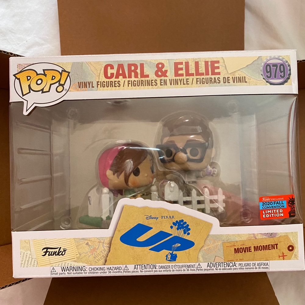 Carl and Ellie funko pop